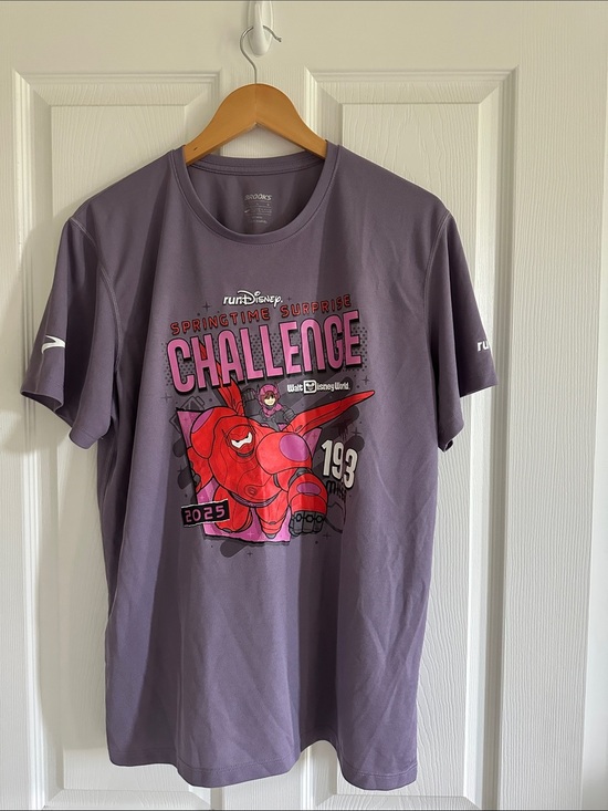 Brooks Tops - Run DisneyBrooks Purple Short-Sleeve 'Springtime Surprise Challenge' Shirt